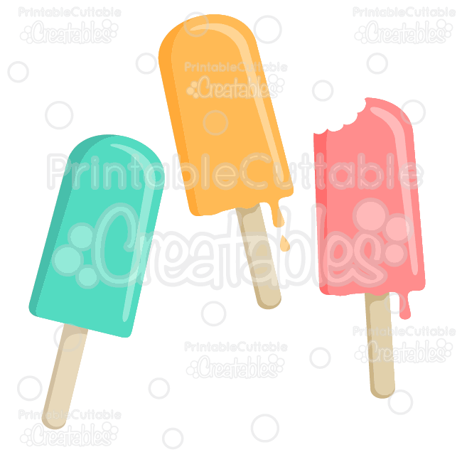 650x650 Popsicle Svg Cutting File Amp Clipart