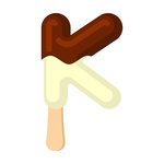 150x150 Ice Cream And Popsicle On A Stick Royalty Free Vector Clip Art