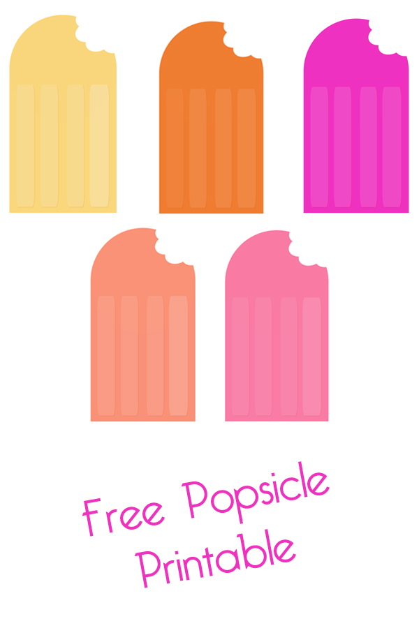 600x900 Popsicle Clipart Garland