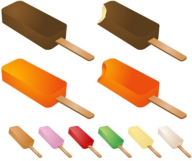 392x330 Summer Refreshing Popsicles Vector Free Vector In Encapsulated