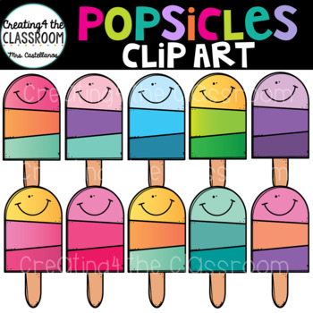 350x350 Happy Popsicles Clip Art By Creating4 The Classroom Tpt