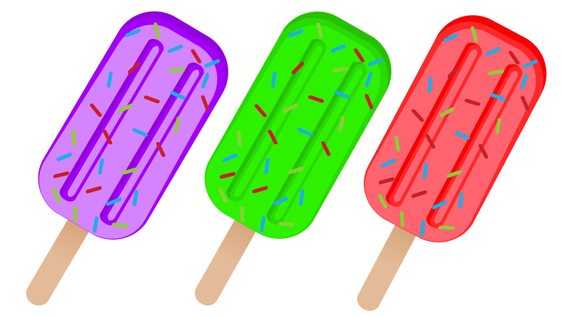 1920x1080 Learn Colors Play Doh Rainbow Popsicles Ice Cream