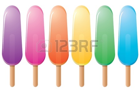 450x295 Set Of Colorful Popsicles Royalty Free Cliparts, Vectors,