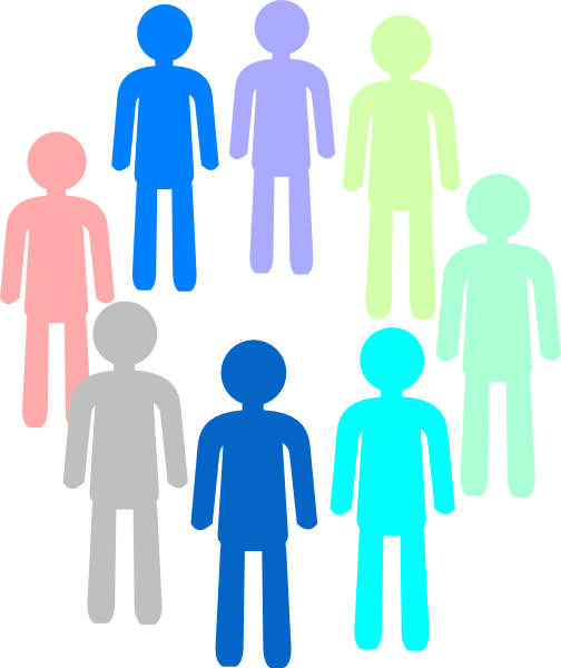 504x600 Population Color Group Clip Art