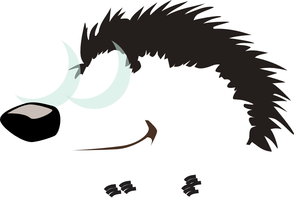 999x673 Porcupine Clip Art