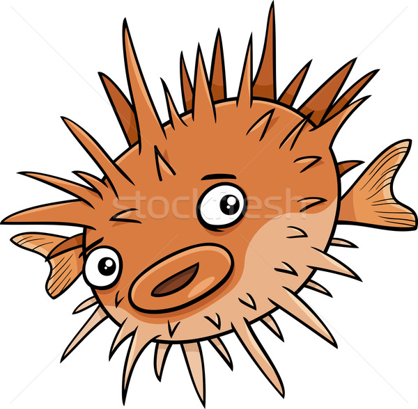 600x588 Blowfish Clipart Large Fish