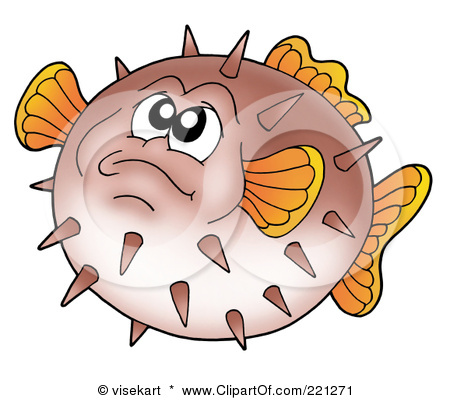 450x400 Blowfish Clipart Porcupine Fish