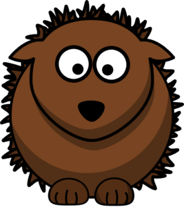 267x300 Cute Porcupine Cliparts