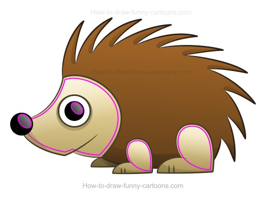 520x388 Porcupine Clipart Face