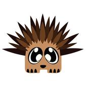 170x170 Royalty Free Porcupine Clip Art