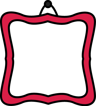 391x431 Gallery Clipart Frame