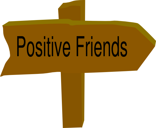 600x492 Positive Friends Clip Art