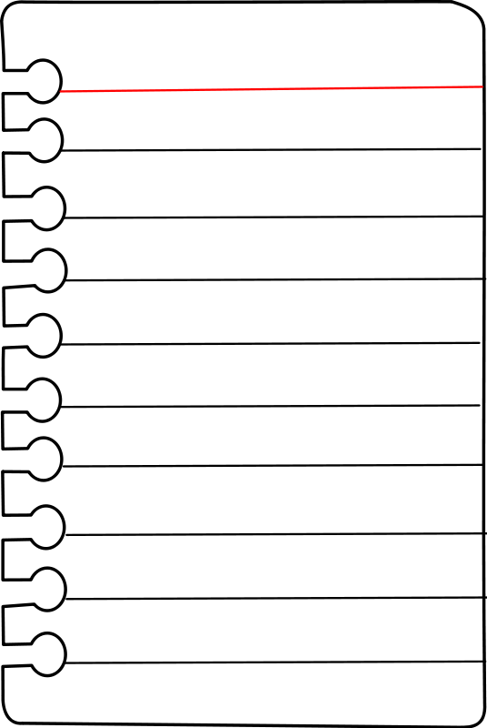 536x800 Note Free Vector 4vector