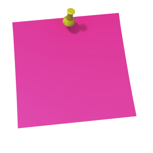 500x500 Sticky Note Clipart Post It Image 2