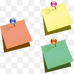 260x260 Hand Painted Sky Blue Corner Convenient Stickers, Vector Png