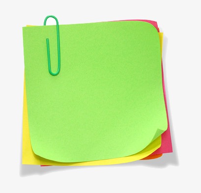 409x393 Color Paper Notes, Cartoon, Paper Notes, Sticky Png Image For Free