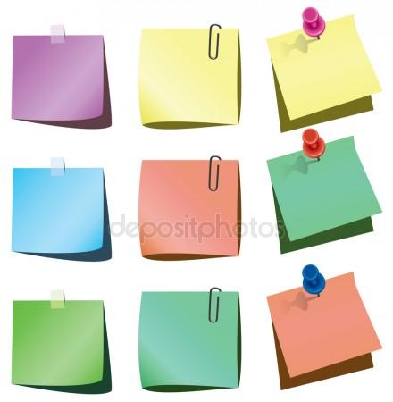 440x450 Post It Note Stock Vectors, Royalty Free Post It Note