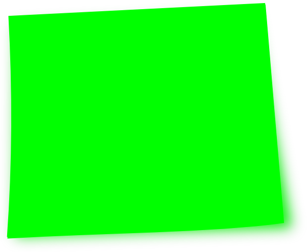 600x494 Orange Post It Note Clip Art