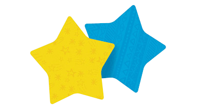 383x212 Post Super Sticky Die Cut Notes Star 75 Sheets Per Pad 2 Pads