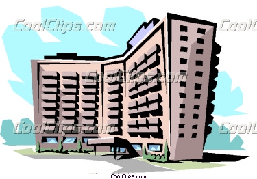 375x262 Post Office Building Clipart