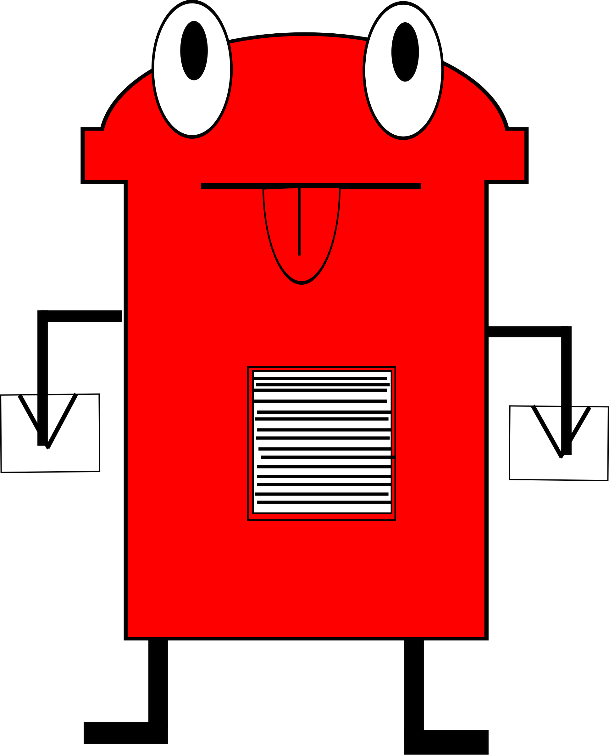 1937x2400 Post Office Box Moving Clipart