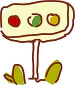 150x170 Clip Art Of Icon Post Office K11610197