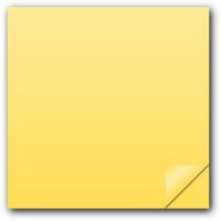200x200 Sticky Note Clipart