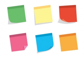 285x200 Blank Sticky Note Clip Art Free Vector Graphic Art Free Download