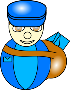 231x297 Postman Clip Art