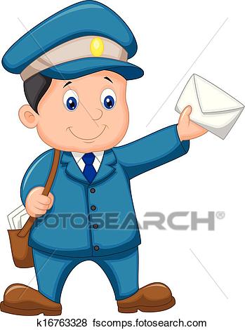 Postman Clipart | Free download on ClipArtMag