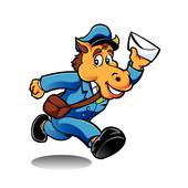 170x170 Royalty Free Postman Clip Art