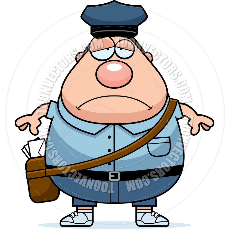940x940 Tired Clipart Postman