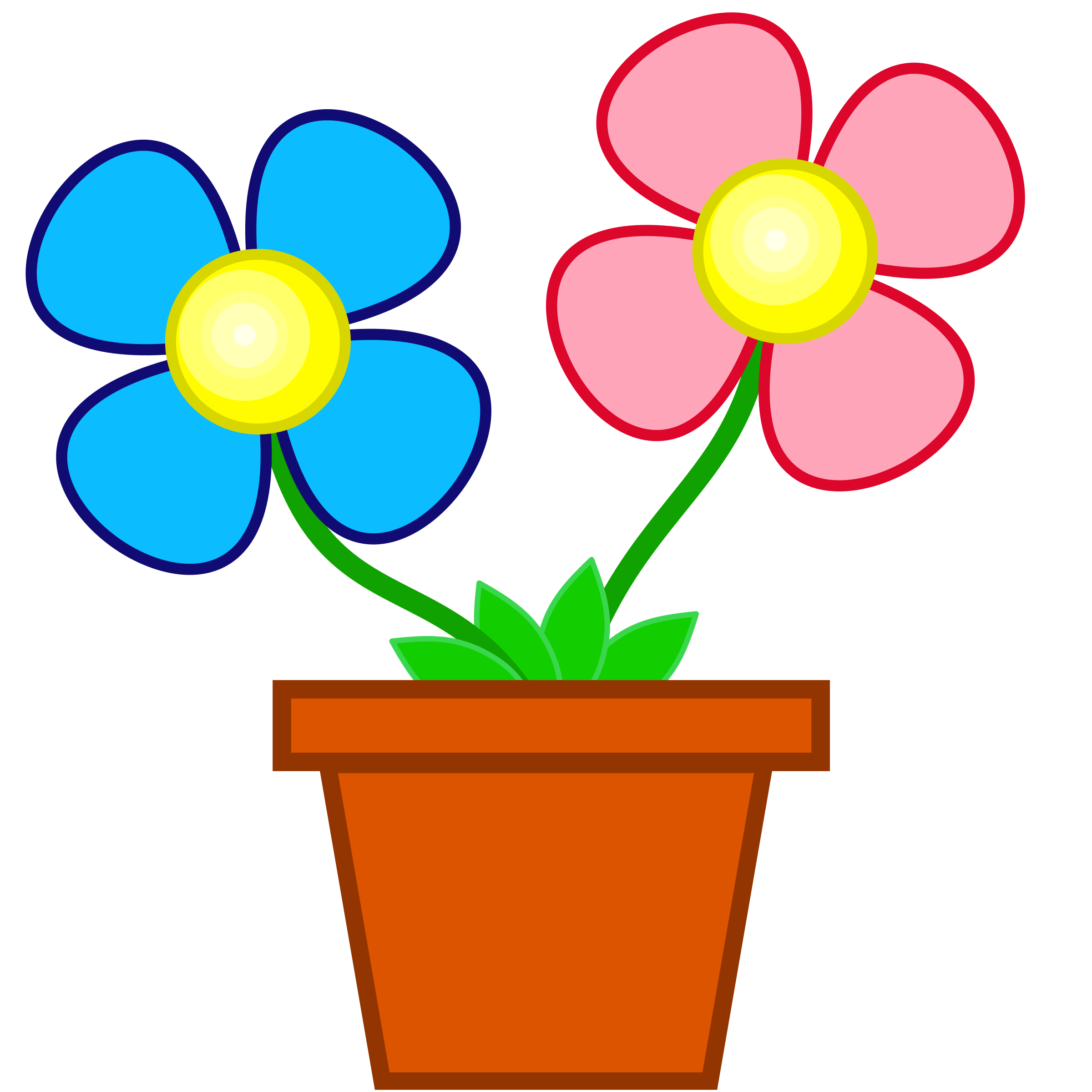 2400x2400 Pot Plant Clipart May