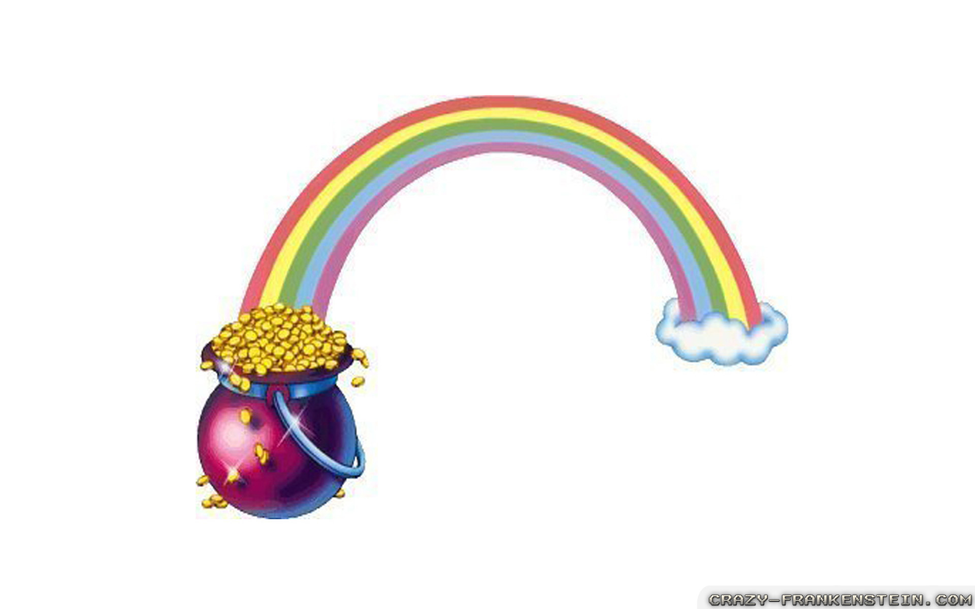 1920x1200 Pot Of Gold And Rainbow Wallpapers