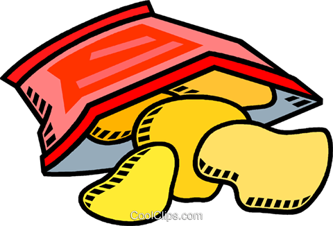 480x326 Potato Chip Clip Art