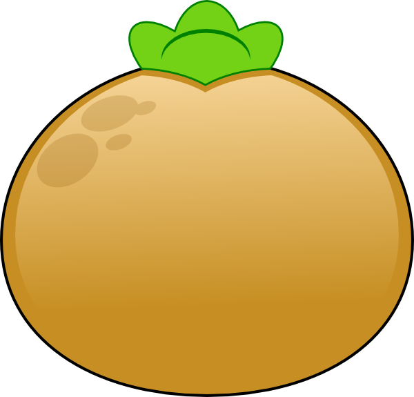 600x575 Potato Clip Art