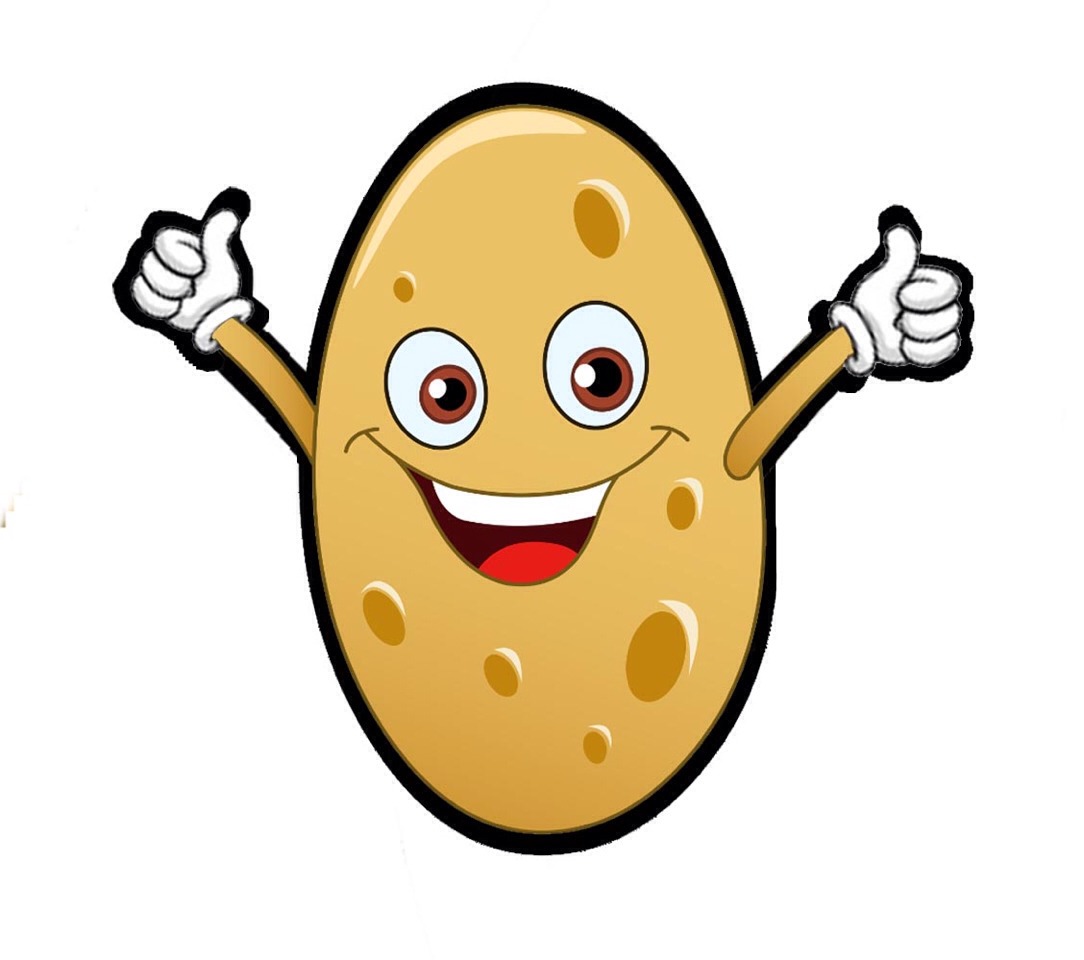 1084x960 Potato Clipart Face Cartoon