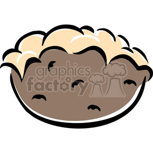 300x300 Royalty Free Baked Potato 383196 Vector Clip Art Image