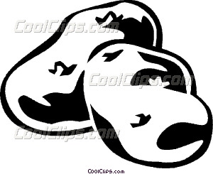 300x245 Potatoes Vector Clip Art