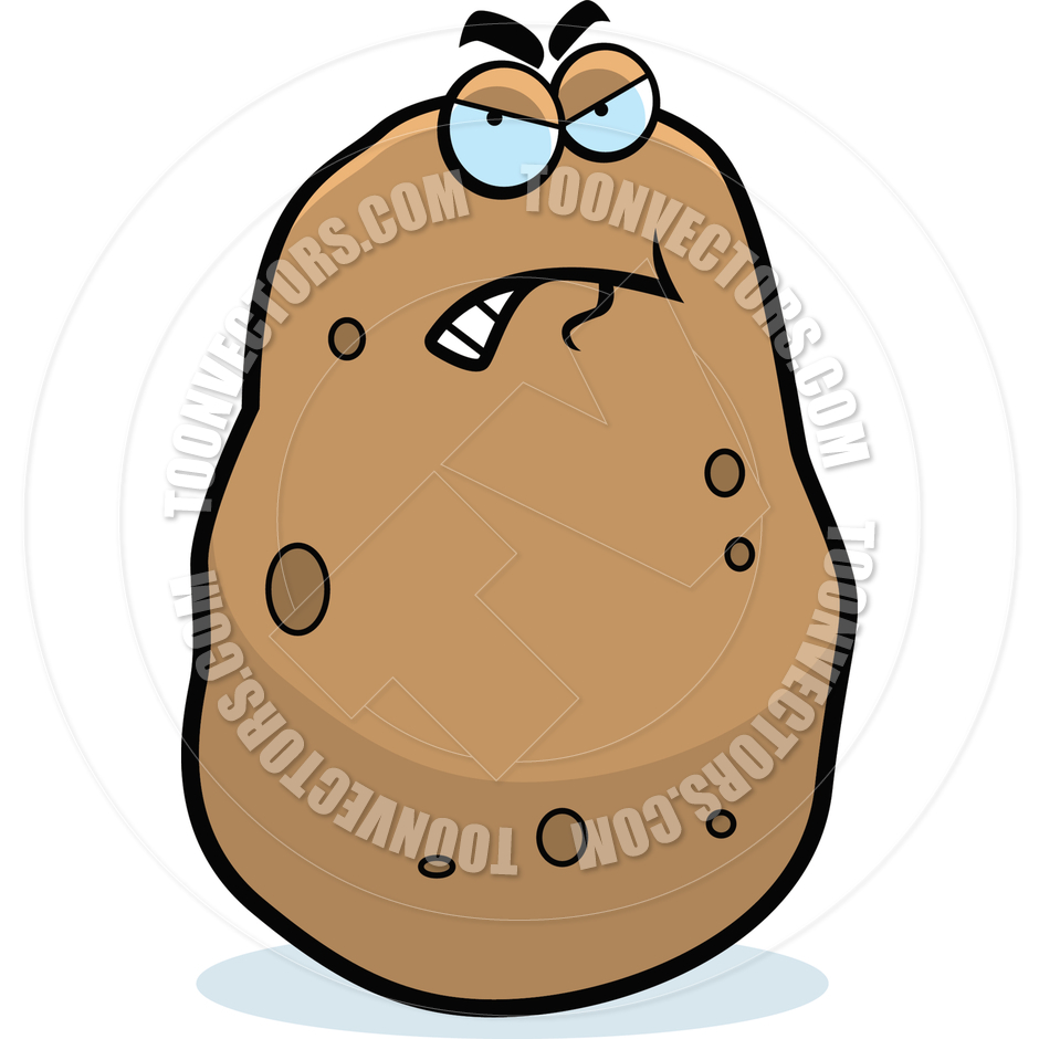 940x940 Potato Clipart Sad