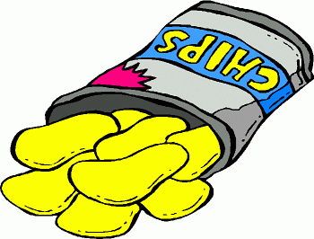 350x266 Clip Art Potato Chips Clipart
