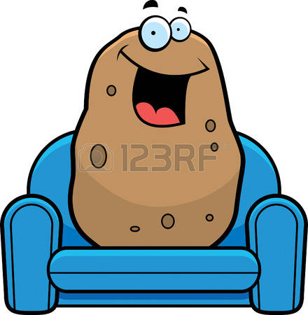 440x450 Couch Potato Clipart Group