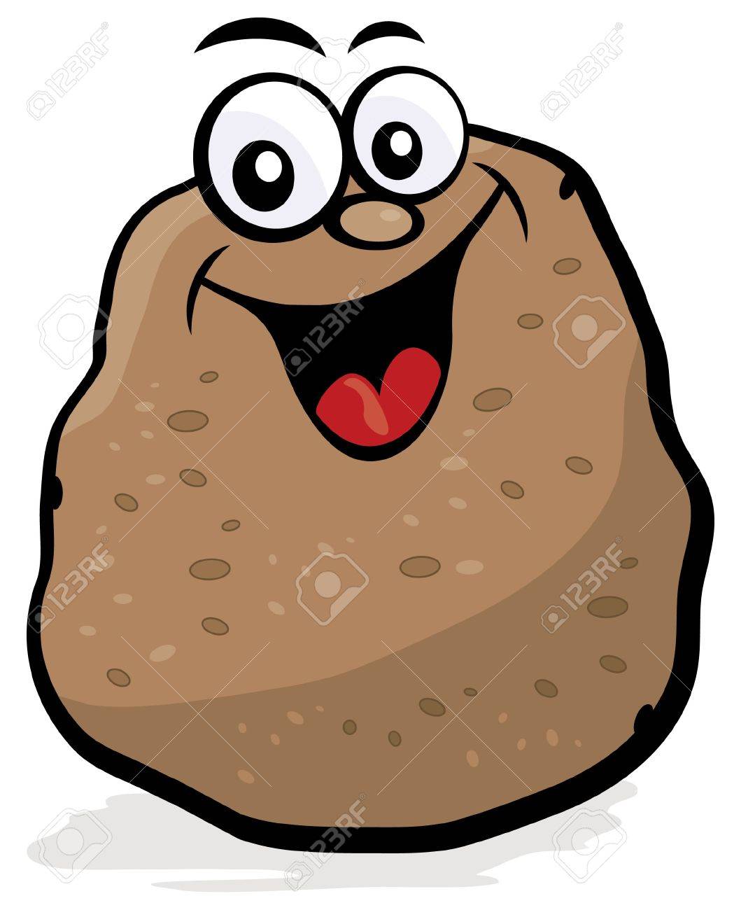 1059x1300 Happy Potato Character Royalty Free Cliparts, Vectors, And Stock