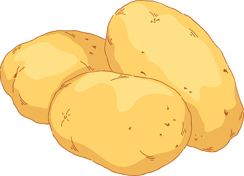 489x353 Pice Clipart Potato