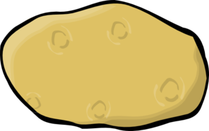 300x189 Potato Clip Art