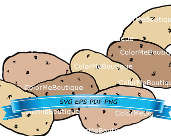 340x270 Potato Clipart Etsy