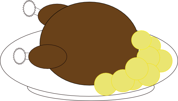 600x340 Turkey Clip Art