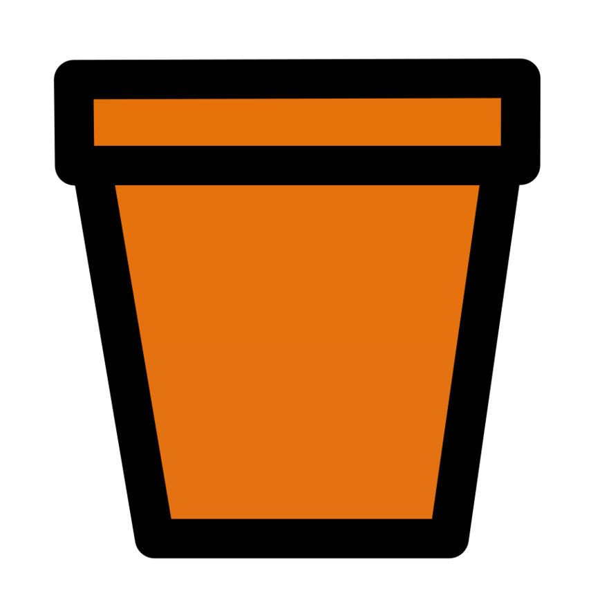 855x855 Flower Pot Clipart Free To Use Clip Art Resource