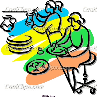 375x377 Ceramic Clipart Art Class