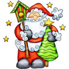 224x224 Transparent Santa Claus With Big Bag Clipart Christmas Clip Art